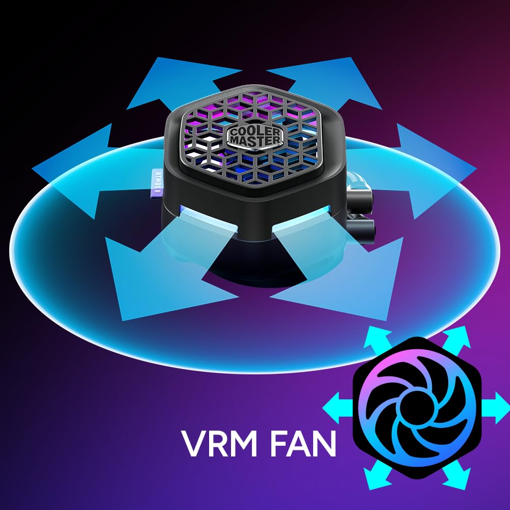 Cooler Master ML 360 Atmos II VRM Fan新品 Amazon.co.jp: Cooler Master ML 360 Atmos II VRM Fan ARGB